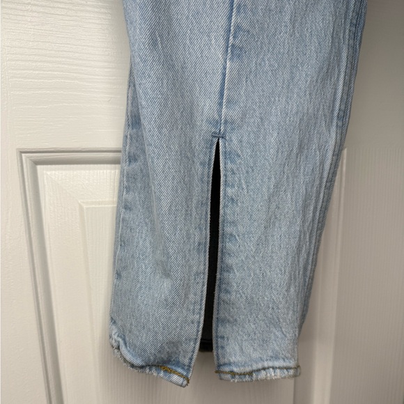 Abercrombie & Fitch Curve Love Ultra High Rise 90s Jeans with Slit - Size 29/8R - Picture 8 of 11